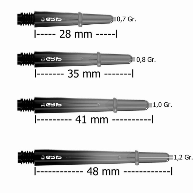 BULL'S B-Grip TTB Shaft blau